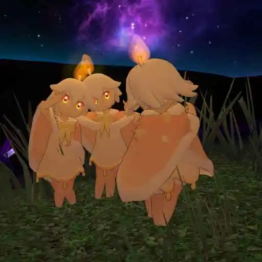 A Photo of some friends having fun wearing the same avatar in VRChat